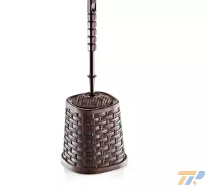 Rattan hatású wc kefe+tartó 11119 DÜ015
