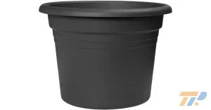 Cilindro virágcserép 30 cm antracit
