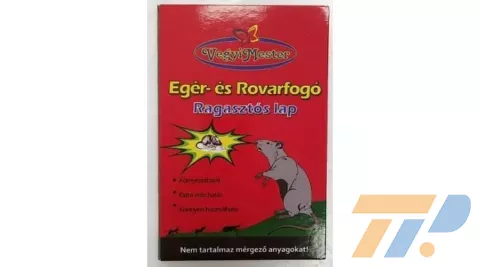 Rágcsálóirtó egér és rovarragasztó lap közepes